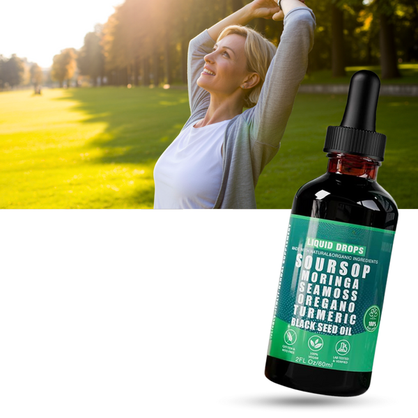 Soursop Herbal Drops for Daily Vitality and Adaptogenic Support