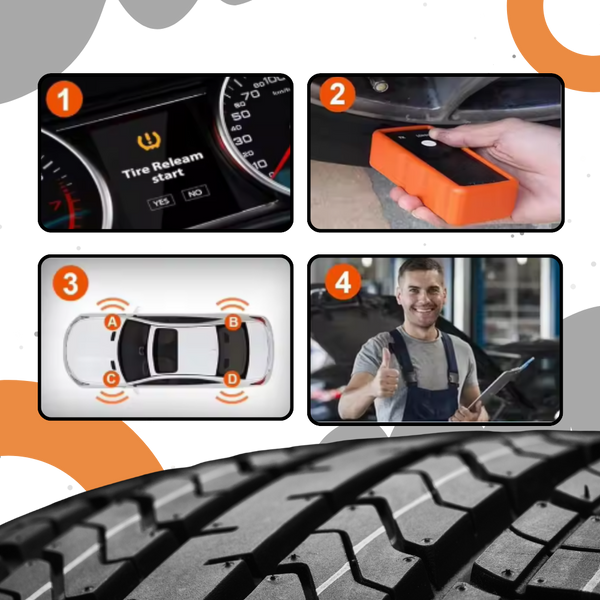 Precision TPMS Relearn Tool For Quick Sensor Activation