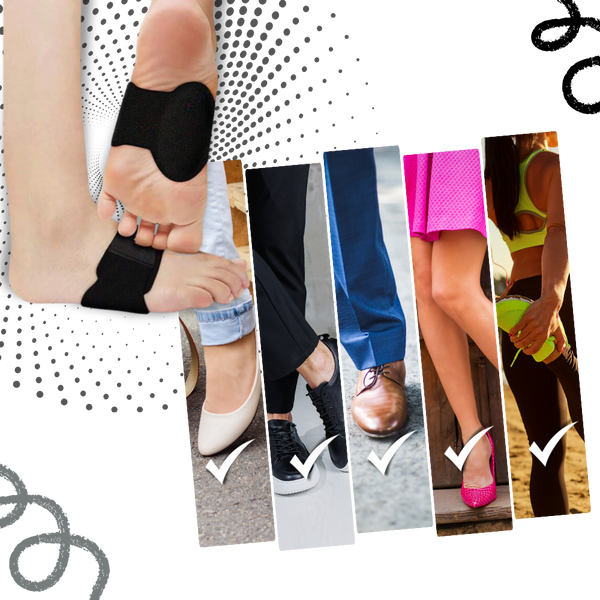 Premium High Arch Foot Support For Alignment And All Day Comfort