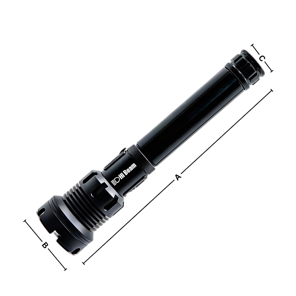 Rechargeable LED Torch Delivers High Brightness And Rugged Build
