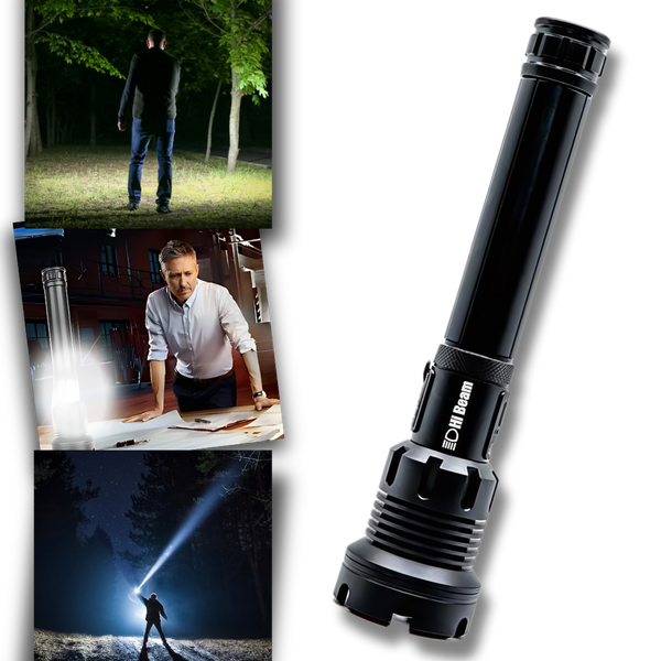 Rechargeable LED Torch Delivers High Brightness And Rugged Build