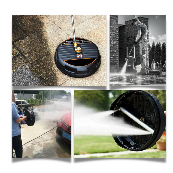 Dual-Function High-Pressure Water Cleaner With Rotary Nozzle