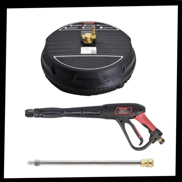 Dual-Function High-Pressure Water Cleaner With Rotary Nozzle
