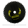 Steel Trimmer Head With High RPM Blades For Effortless Yard Clearing
