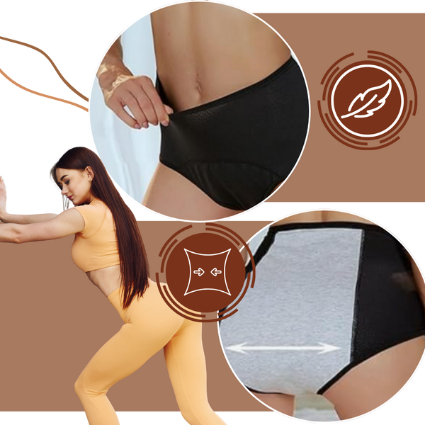 Premium Breathable Incontinence Underwear For Plus Size All Day Comfort