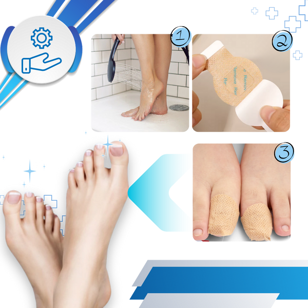 Hydrating Hydrogel Nail Patches For Overnight Revitalization And Secure Wear