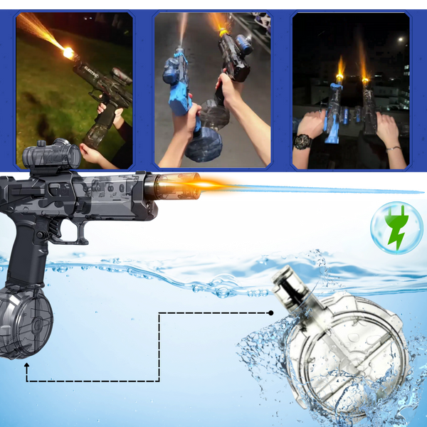 Electric Water Blaster With IP67 Waterproof And Long Range
