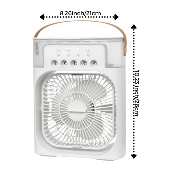 Hydrocooling Portable Air Conditioner With Humidifier For All Day Comfort