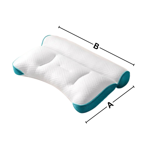Breathable Hypoallergenic Cervical Support Pillow For All Sleepers