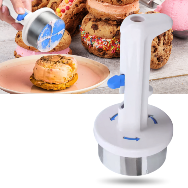 One Handed Ice Cream Cylinder Maker For Uniform Frozen Treats
