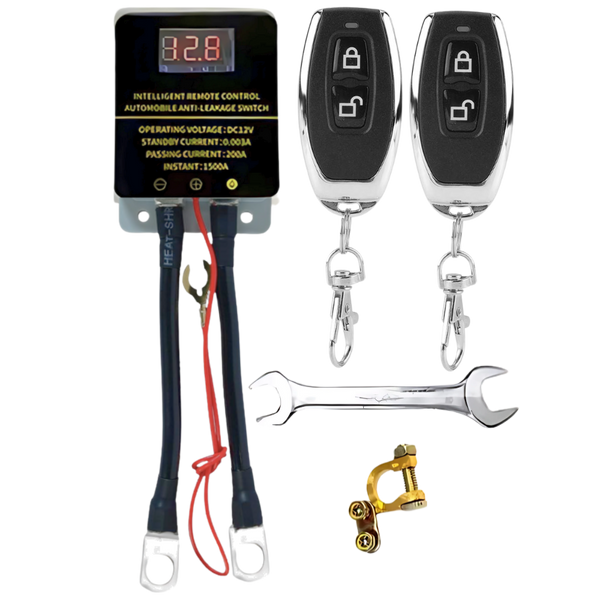 One-Touch Vehicle Cutoff Remote for Engine Shutdown and Battery Protection