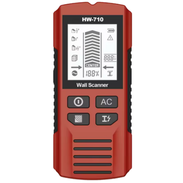 Wall Stud Finder With Live Wire Detection And High Precision