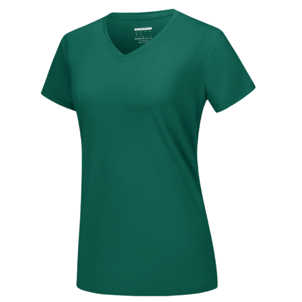 Instant Cooling V Neck Shirt For Women Breathable Comfort