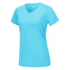 Instant Cooling V Neck Shirt For Women Breathable Comfort