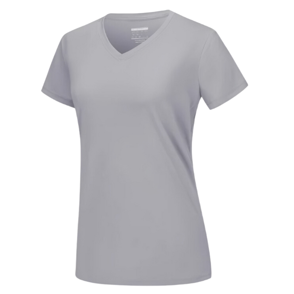 Instant Cooling V Neck Shirt For Women Breathable Comfort
