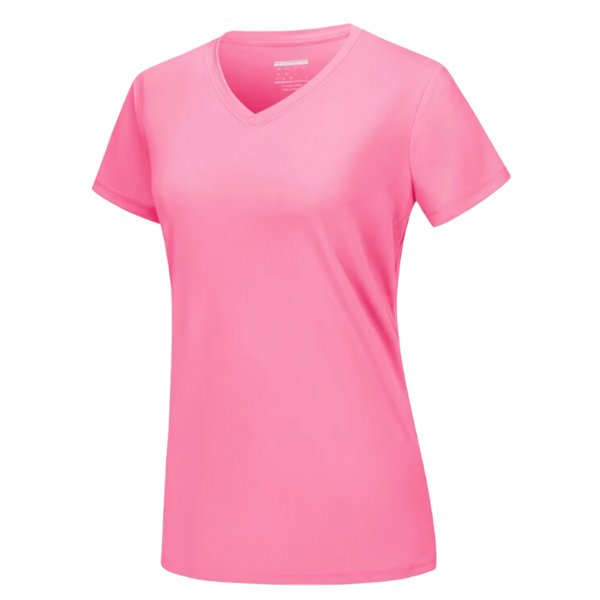 Instant Cooling V Neck Shirt For Women Breathable Comfort