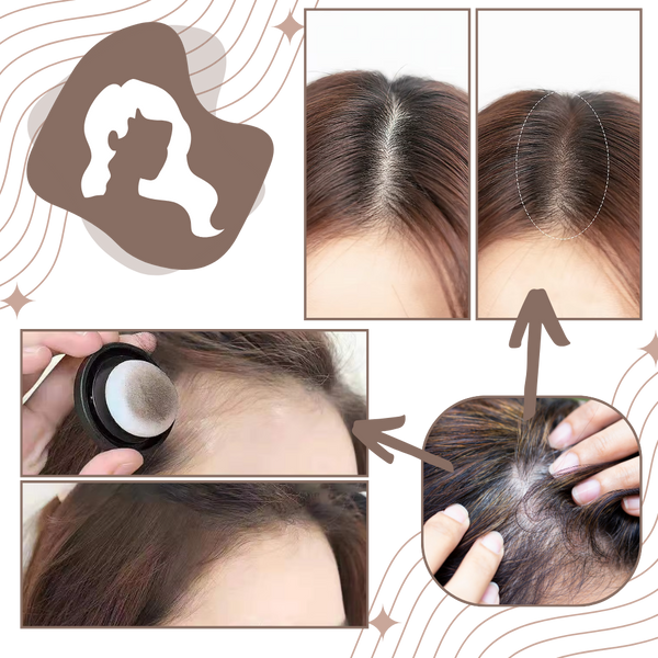 Root Coverage Powder For Easy Long Lasting Gray Root Touch Up