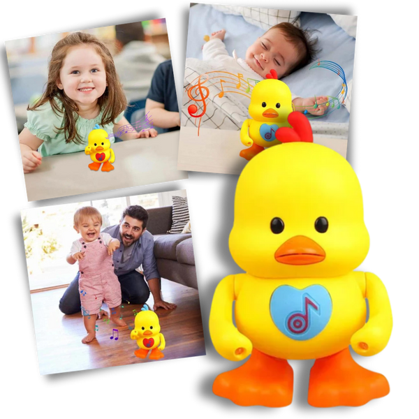 Interactive Dancing Duck Toy With Music And Lights For Kids