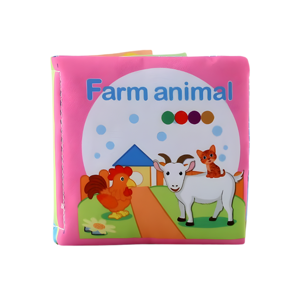 Interactive Farm Fabric Book For Early Learning On The Go