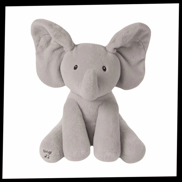 Interactive Peekaboo Elephant Plush With Soothing Melodies