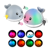 Animated Whale Bath Toy With Glow Lights For Fun Bath Time