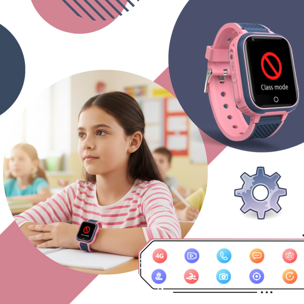 Kids Smartwatch With 4G Video Calling And Real-Time Location