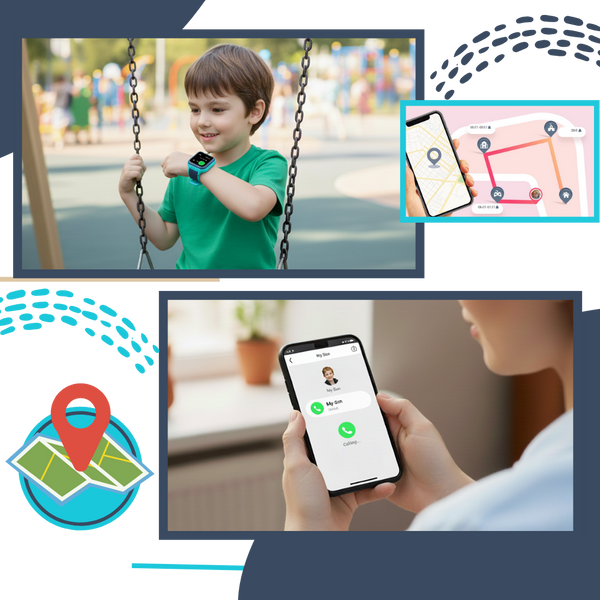 Kids Smartwatch With 4G Video Calling And Real-Time Location