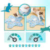 Smart Motion Kitten Teething Feather Toy For Interactive Indoor Play