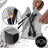 V Shaped Knife Sharpener With Adjustable Coarseness For Effortless Sharpening