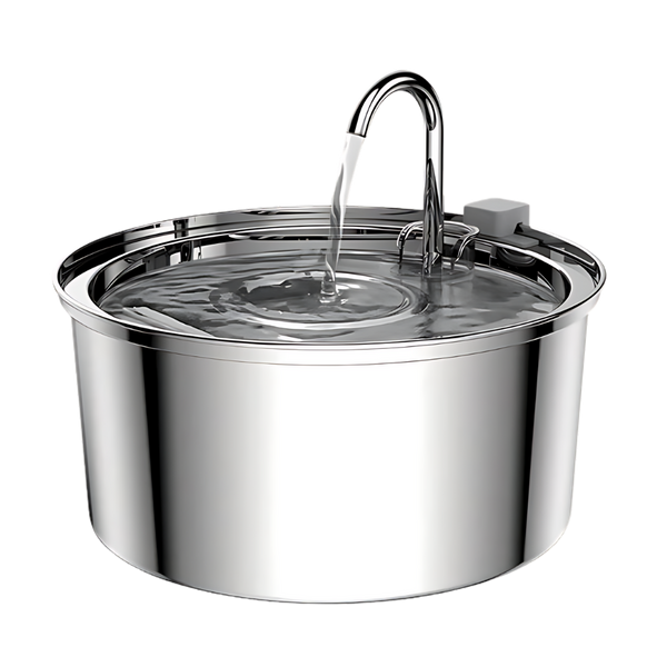 Large Capacity Cat Water Fountain for Hydration and Quiet Operation