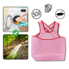 Waterproof Laundry Apron With Large Pockets And Adjustable Straps Keeps You Dry