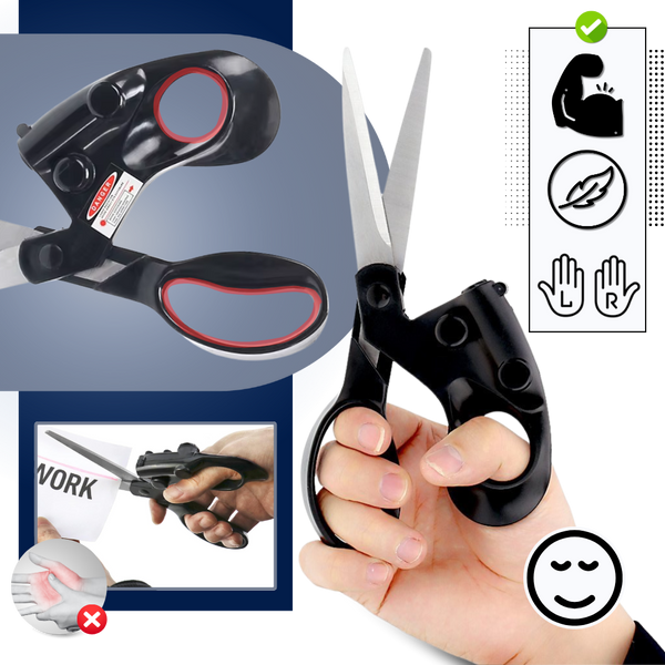 Laser Guided Craft Scissors With Ergonomic Grip For Precise Cuts