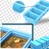 Soup Cube Tray With Airtight Lid For Secure Freezing And Storage