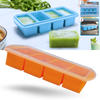 Soup Cube Tray With Airtight Lid For Secure Freezing And Storage