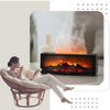 Led Fireplace Diffuser With Realistic Flame And Soothing Aromatherapy