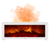 Led Fireplace Diffuser With Realistic Flame And Soothing Aromatherapy