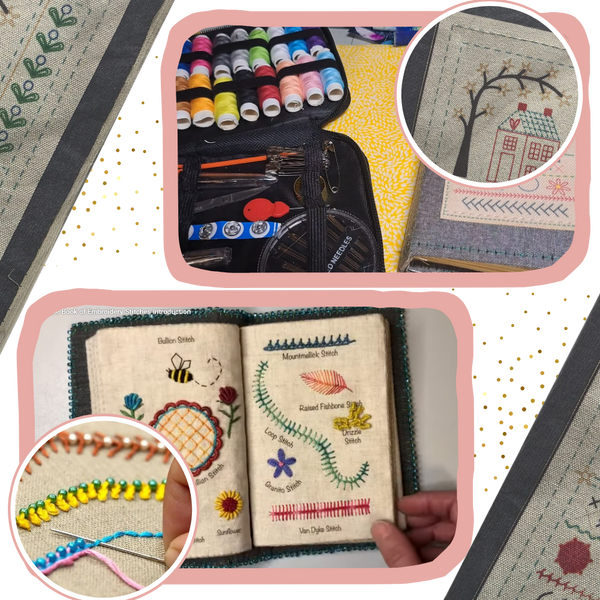 Linen Embroidery Stitch Book For Practice And Mastery At Home