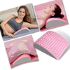 Ergonomic Spine Support Pillow for Customizable Back and Neck Relief