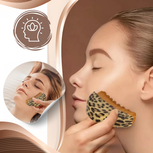 Lymphatic Facial Massage Brush For Puffiness And Contour Refinement