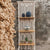 Boho Macrame Floating Wall Shelf Handcrafted Wood For Home Decor