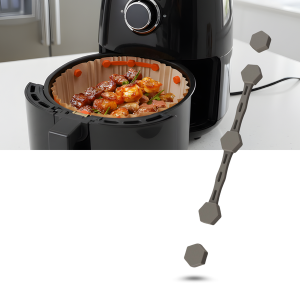 Magnetic Parchment Buckle For Air Fryers Keeps Paper In Place