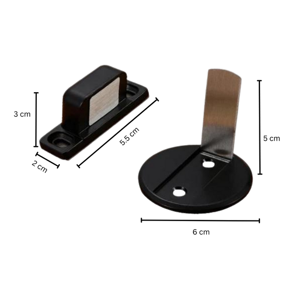 Stainless Steel Magnetic Door Stopper For Secure Door Protection