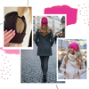 Magnetic Beanie For Hair Updos And Down Styles With Warm Comfort