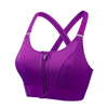 Breathable Racerback Sports Bra With Maximum Support And Adjustable Fit