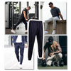Men's Workout Pants With Elastic Waistband For Comfort And Mobility