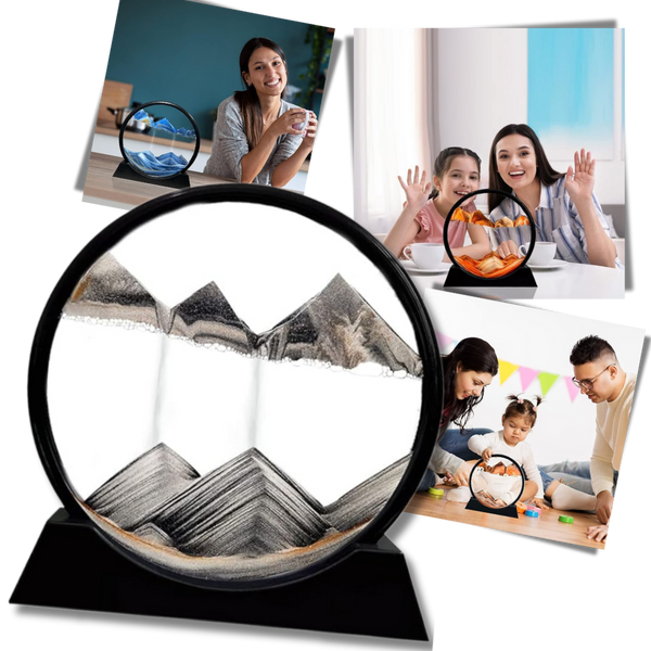 Motion Sand Art Pictures With Calming Ever Changing Views