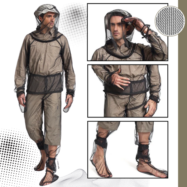 Adventure Mesh Suit Ultra Breathable See Through Outdoor Protection