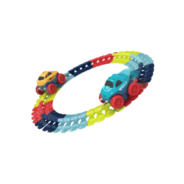 Premium LED Mini Roller Coaster Track Kit With Flexible Layout