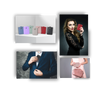 Sleek Minimalist Card Holder Wallet With Enhanced Security
