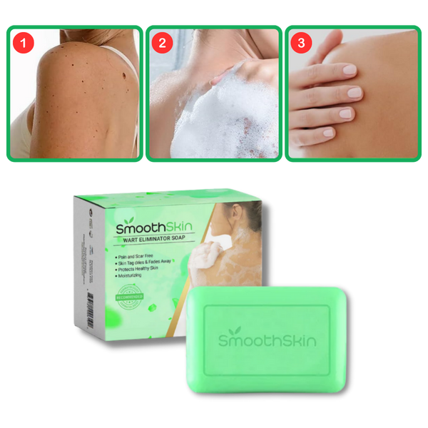 Moisturizing Exfoliator Soap For Wart Removal And Skin Renewal
